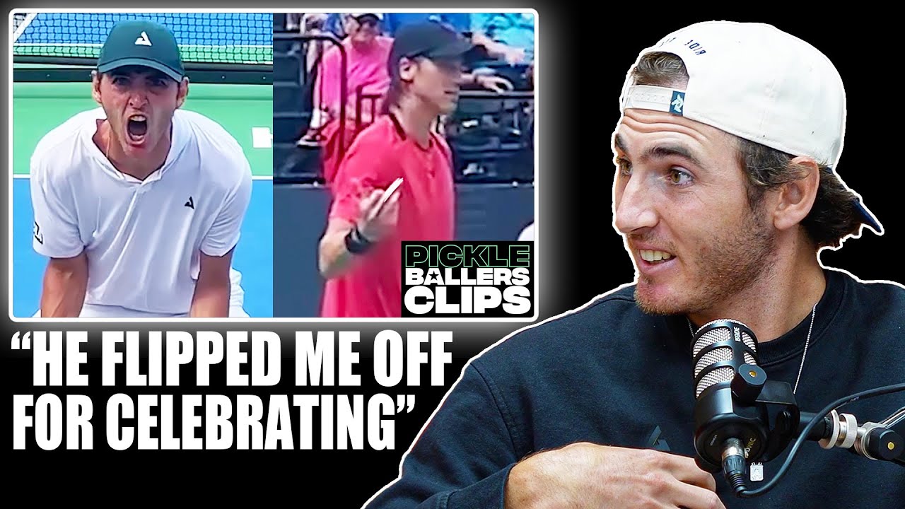 Eric Oncins Brings the Heat to Pickleball