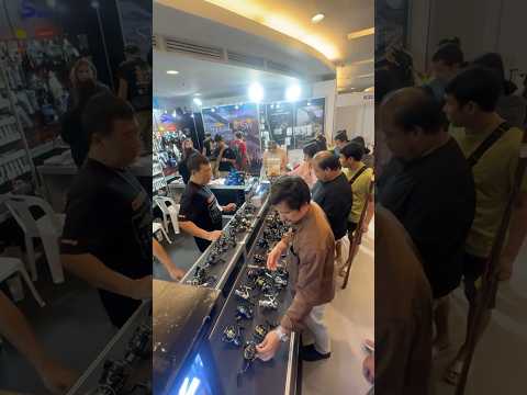 งาน TFE เยอะมั้ย ไปดูกัน #tfe #centralbangna #fishing #fishingtackle #festival