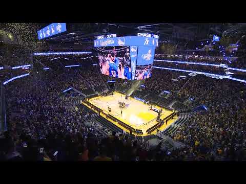 LIVE LOOK: Chase Center erupts as the Golden State Warriors win the 2022 NBA Finals video clip