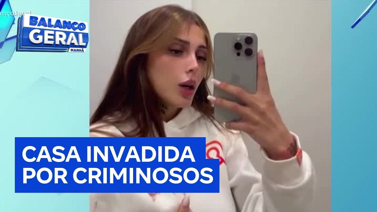 Residência da influenciadora Fernanda Campos em Guarulhos (SP) é invadida por assaltantes armados