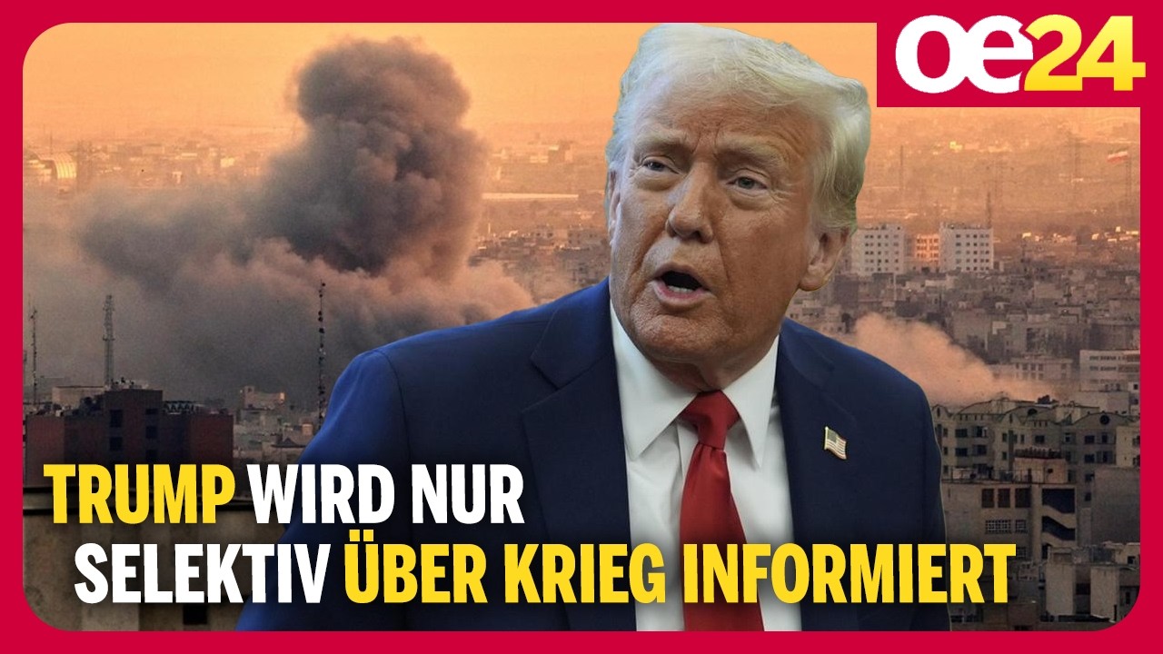 Trump wird nur Selektiv über Krieg informiert