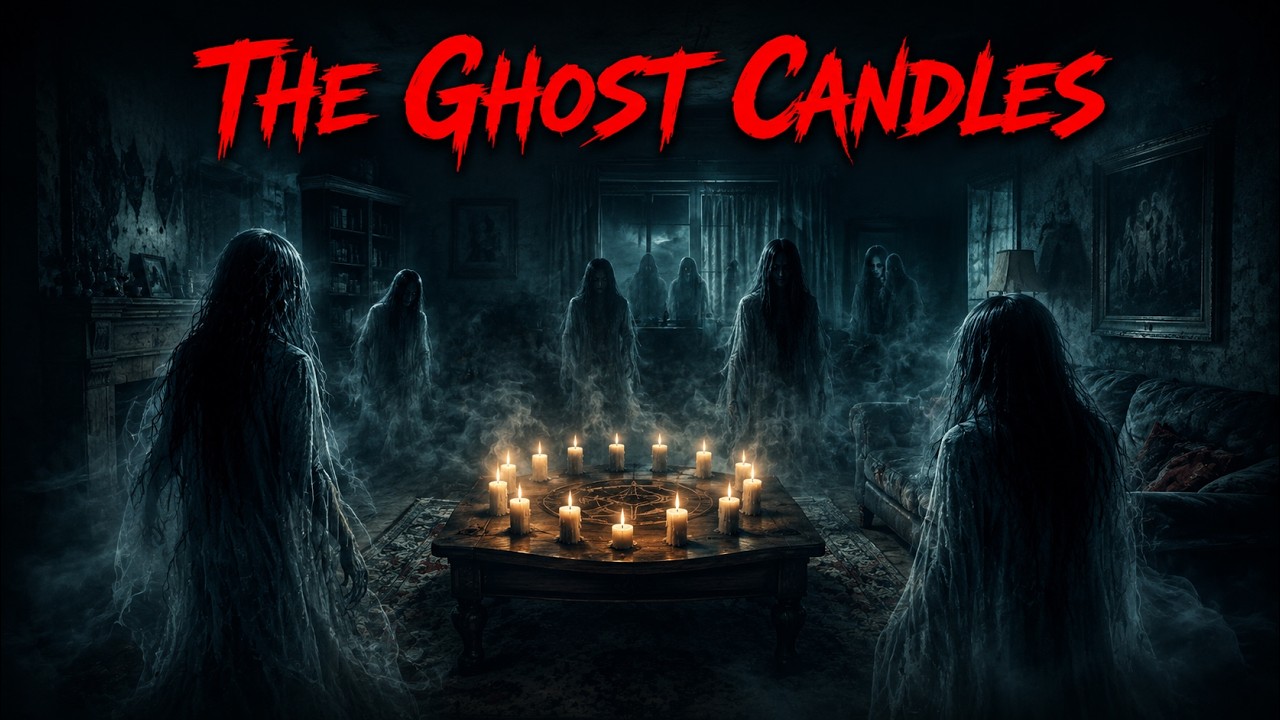 Scary Paranormal Stories to Fall Asleep To - The Ghost Candles Around the Table