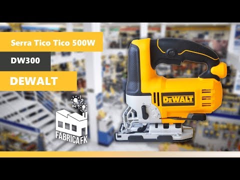 Serra Tico Tico 500W DW300 Dewalt - 127V - Vídeo explicativo