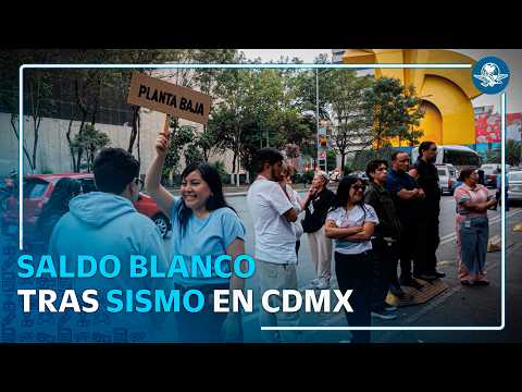 Sismo de 5 2 se percibe en CDMX; epicentro fue en Ometepec, Guerrero