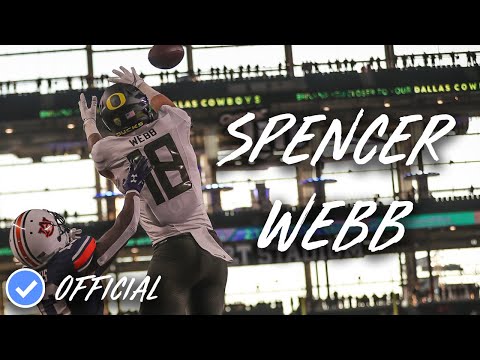 Spencer Webb Official 2019 Oregon TE Highlightsᴴᴰ