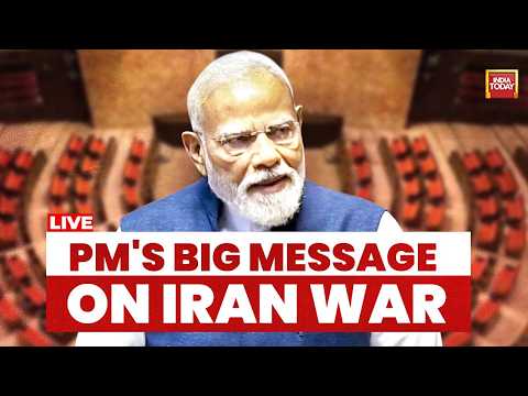 PM Modi's Speech on the Middle East War LIVE | PM Modi LIVE | PM Modi LIVE Speech | Sansad LIVE