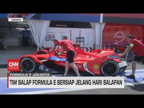 Tim Balap Formula E Bersiap Jelang Hari Balapan