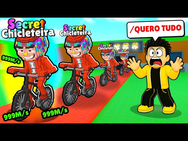 NOVO SECRETO CHICLETEIRA BICICLETEIRA DA PRÓXIMA UPDATE NO ROUBE UM BRAINROT (LUCKY BLOCK MITO)
