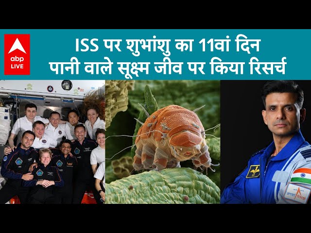 Mission Axiom-4: ISS पर शुभांशु का 11वां दिन...पानी वाले सूक्ष्म जीव पर किया रिसर्च