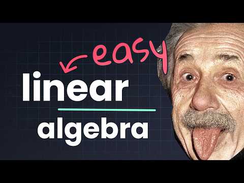 All you need to know about linear algebra...