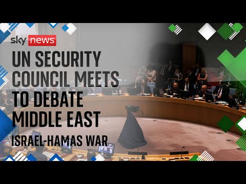 Watch live: : The UN Security Council meets to debate events in the Middle East