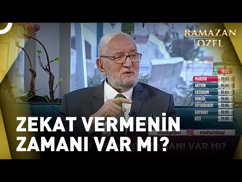 Zekat Vermenin Bir Zamanı Var Mı? | Necmettin Nursaçan'la İftar Saati