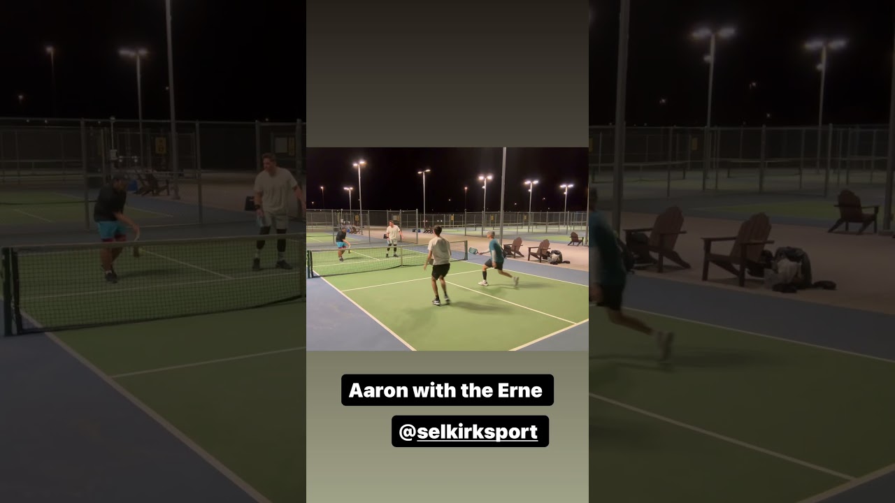 Aaron with the Erne #pickleball #shorts