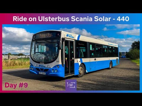 [9] Ride on Translink Ulsterbus Wright Solar Rural (440)