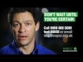 Actor Dominic West supports NSPCC Don't Wait campaign