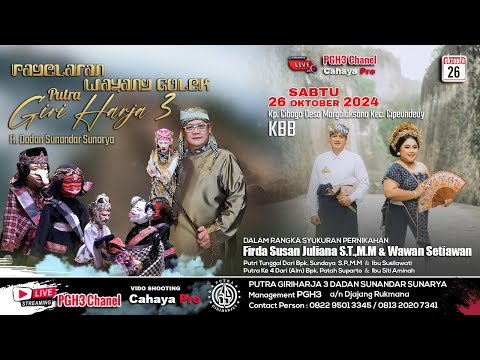 Live Hiburan Wayang Golek Putra Giriharja3 ( PGH3 ) H. Dadan Sunandar Sunarya - Cipeundeuy KBB