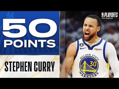 Stephen Curry Drops Playoff-Career High 50 Points In Warriors Game 7 W!| April 30, 2023 #Playoffmode video clip