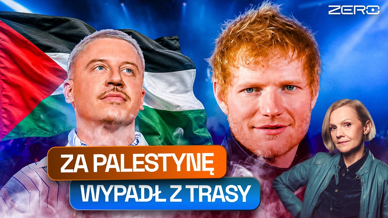 "FREE PALESTINE". MUZYCY ODCHODZĄ Z TRASY EDA SHEERANA