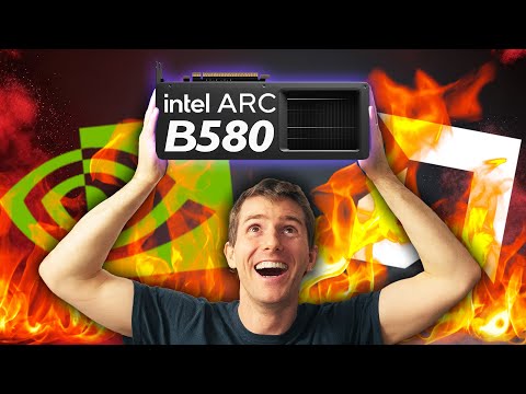 THE ARC B580 IS ACTUALLY GREAT & AFFORDABLE