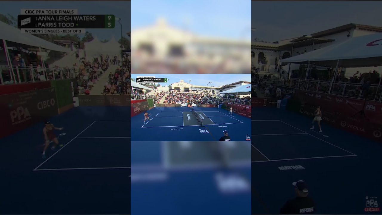 What a point between Parris Todd and Anna Leigh Waters 🤩
