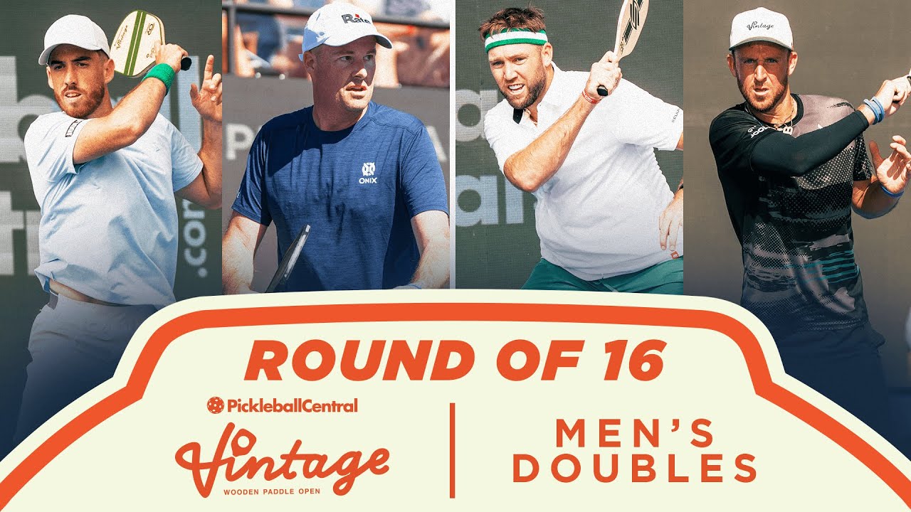 Staksrud/Wright V Sock/French at the Pickleball Central Sacramento Vintage Open