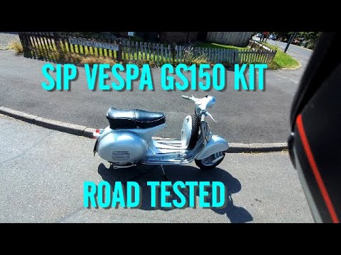 SLUK | SIP Vespa GS150 performance tuning kit FIRST RIDE