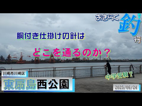 【東扇島西公園】#おきらく釣行【2024/06/24】