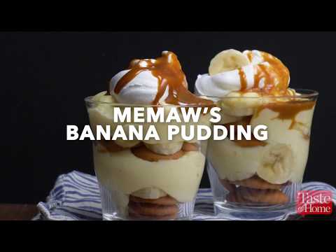 Memaw's Banana Pudding