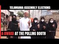 Telangana Assembly Elections 2023: AIMIM Chief Asaduddin Owaisi Casts His Vote In Hyderabad
