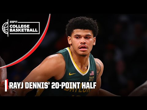 RayJ Dennis EXPLODES for 20-POINT SECOND HALF vs. Florida | College Basketball on ESPN video clip