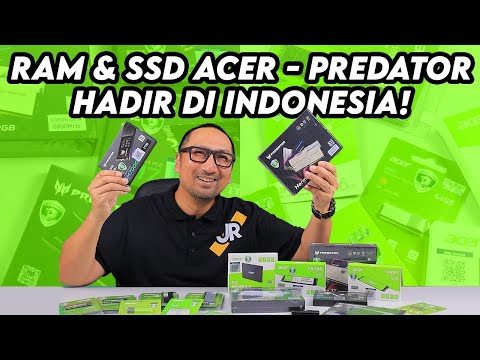 RAM & SSD Predator + Memory & Storage ACER, Hadir Resmi di Indonesia