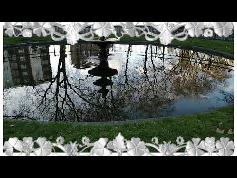 BEAUTIFUL WATER FOUNTAIN WITH RELAXING RAIN SOUNDS FOR RELAXION AND SLEEP
