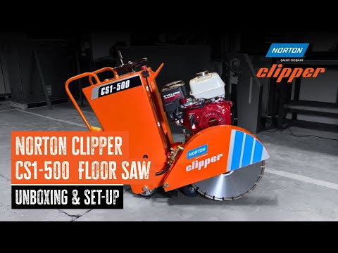 📦 Unboxing & First Setup | Norton Clipper CS1 500 Floor Saw