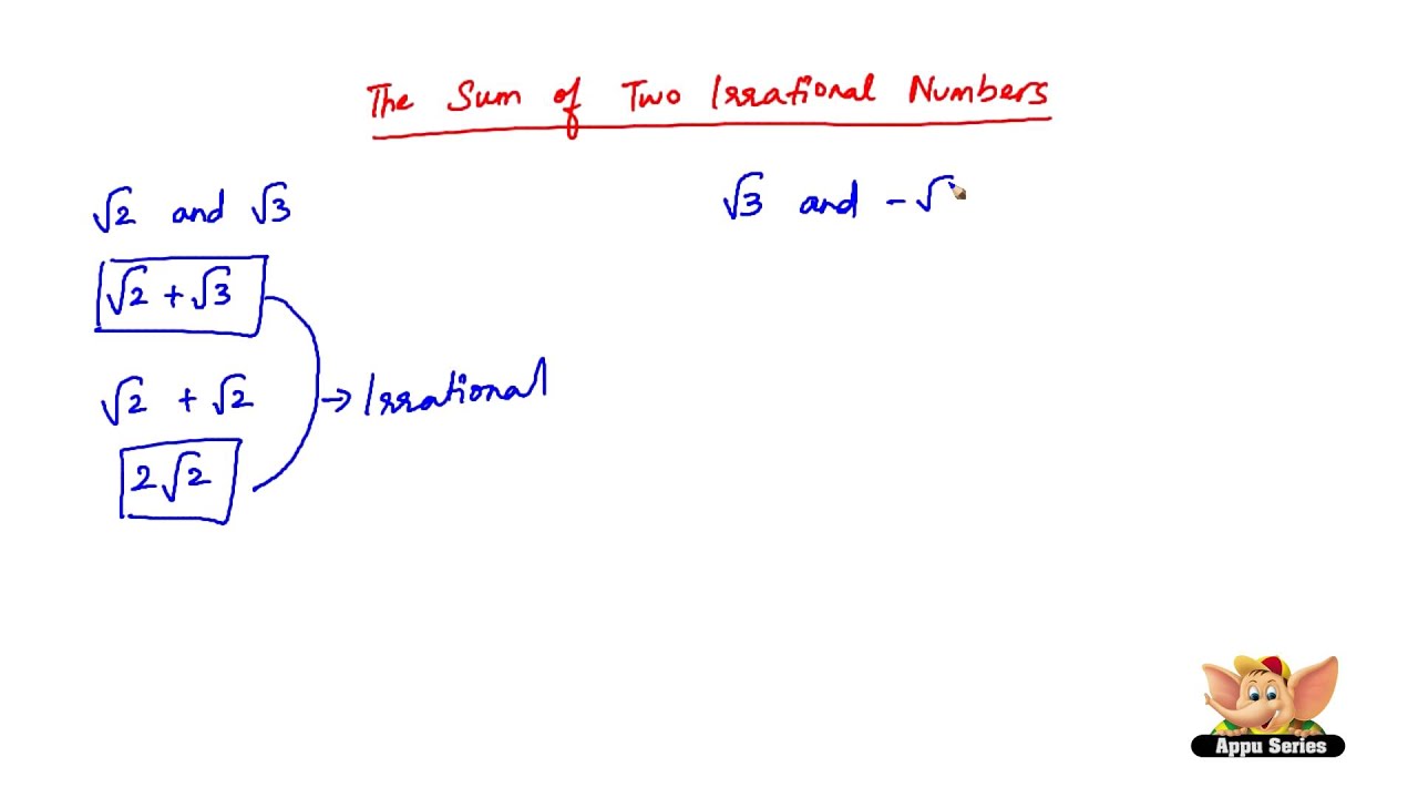 how-to-add-two-irrational-numbers-youtube