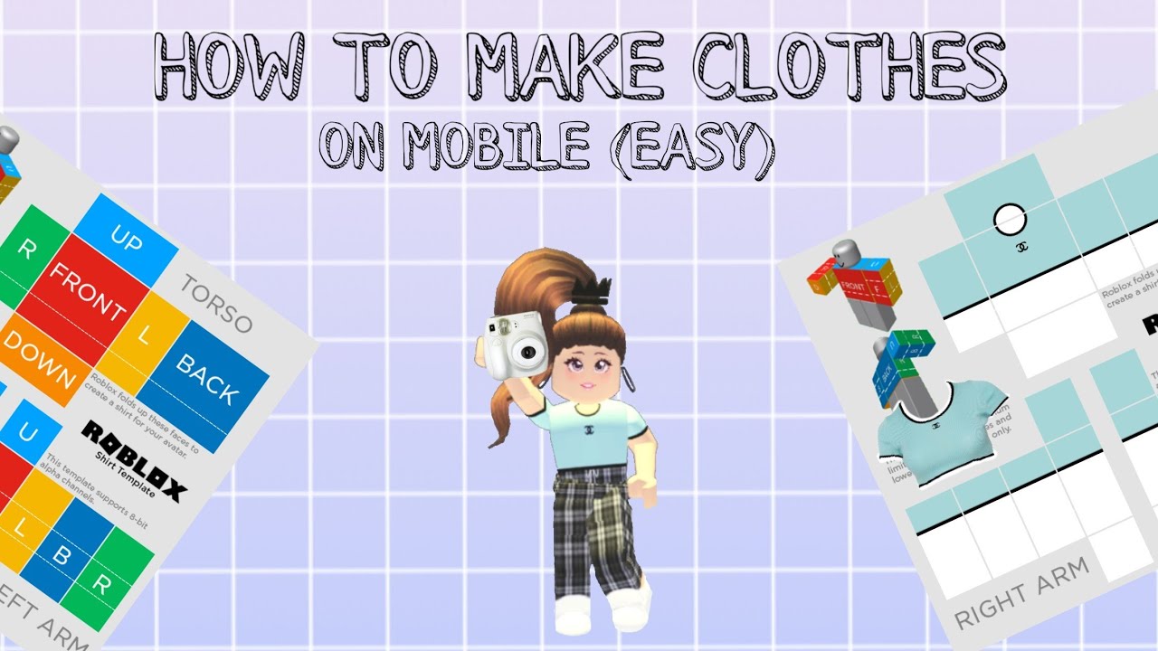 Youtube How To Make Clothes On Roblox
