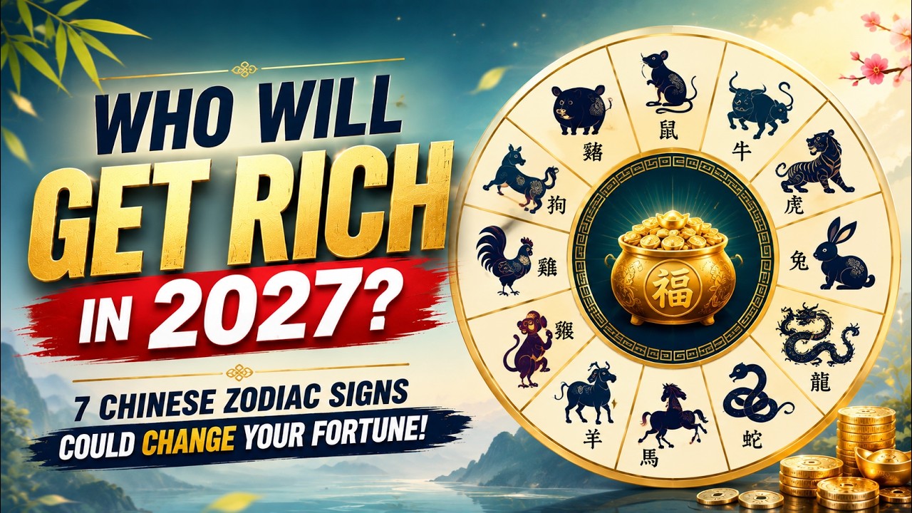 7 Chinese Zodiac Signs That Could Get RICH in 2027 💰 Are You One?