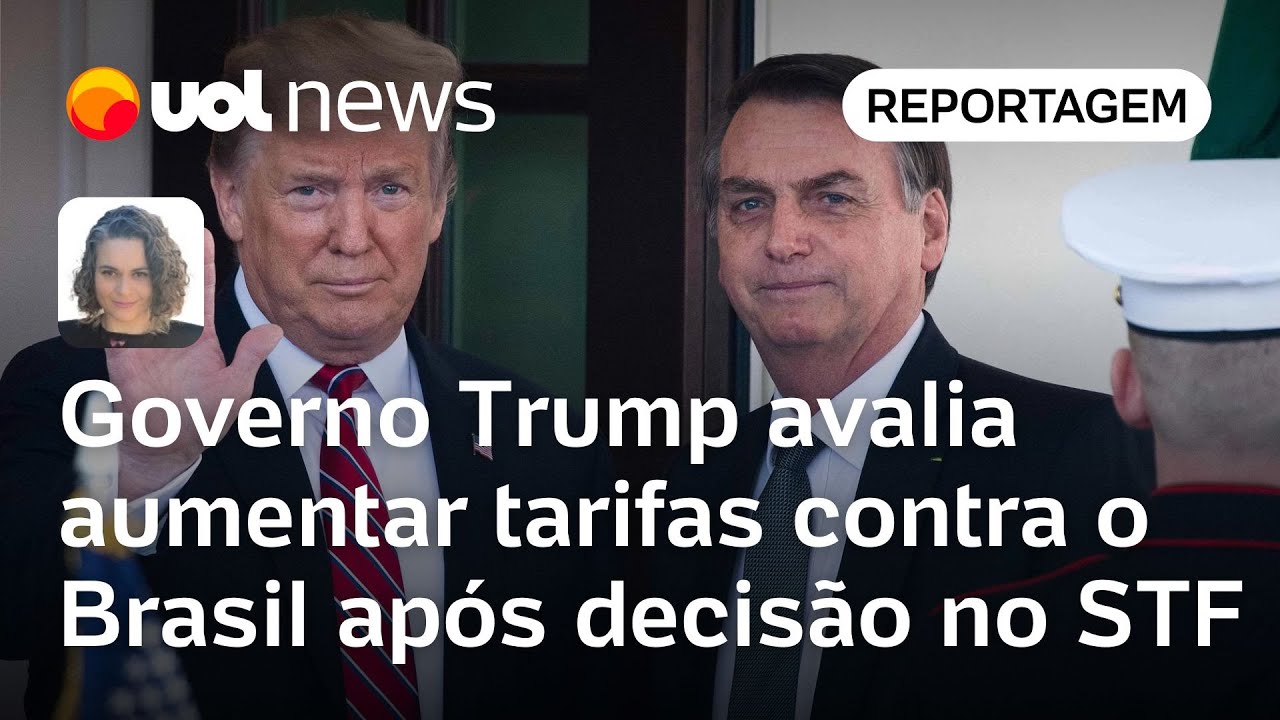 Governo Trump avalia aumentar tarifas contra o Brasil após Bolsonaro ser condenado no STF | Sanches
