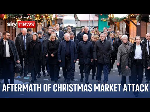 Live from Magdeburg after car attack at Christmas market - Number killed rises to five