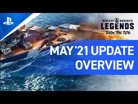 World of Warships: Legends – May Update Overview | PS5, PS4