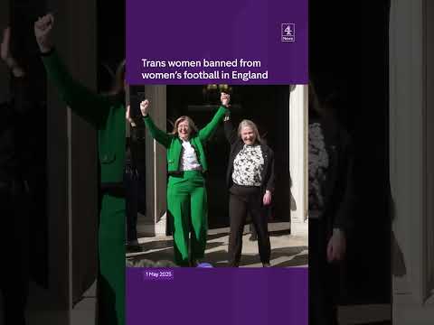 Trans women banned from women’s game