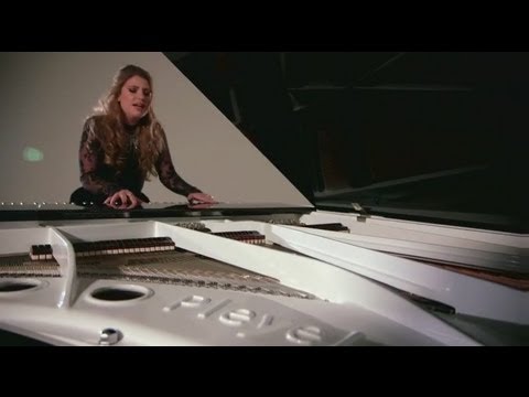 Ella Henderson performs 'Believe' on the Peugeot Design Lab Pleyel piano
