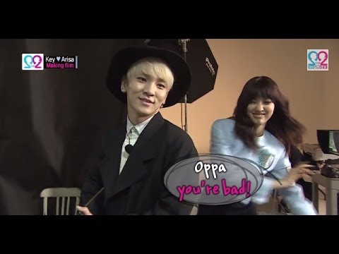 Global We Got Married S2 EP02 Making film (SHINee Key & Arisa) 140416 (샤이니 키 & 야기 아리사)