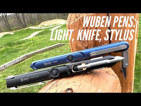 Tactical Pens? WUBEN E61 & E62 - Pen, Knife, Flashlight, Stylus…But Worth It? Let’s See