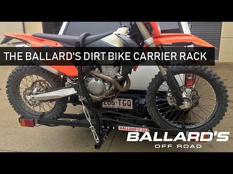 The Ballards Dirt Bike Carrier Rack with GB | MXstore.com.au