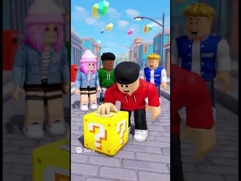 ラッキーブロック開けてみた #ロブロックス #マインクラフト #roblox #minecraft