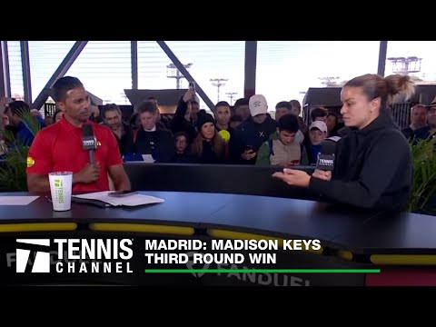 Maria Sakkari Shares How She Spends Her Free Time | 2024 Madrid Third Round