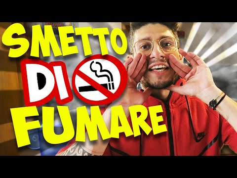 SMETTO DI FUMARE ..