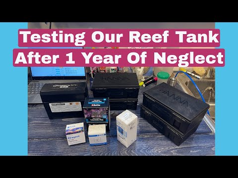 Testing Alkalinity And Calcium On Our Neglected Re This week we are testing our reef aquarium for the first time in over one year. We tested calcium an