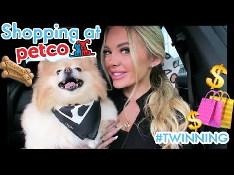 Shopping While Matching with my Pomeranian for the Day! PetCo