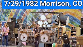 #jerrygarcia & The #gratefuldead-7/29/1982-Morrison, CO-Full Show #music#livemusic#rock